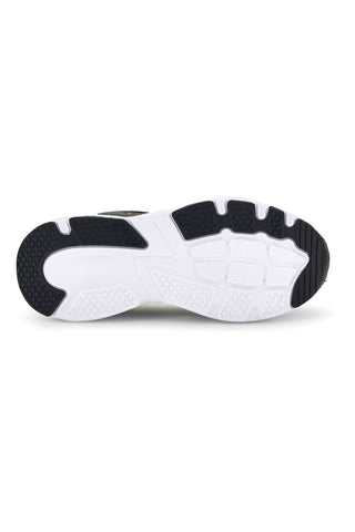Sneakers Verdi con Dettagli Arancioni Diadora Alley Gs