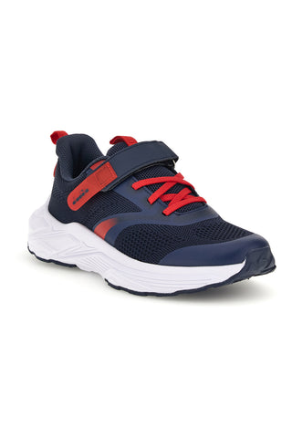 Blaue Schuhe mit Riemchen von Diadora Snipe 4 JR
