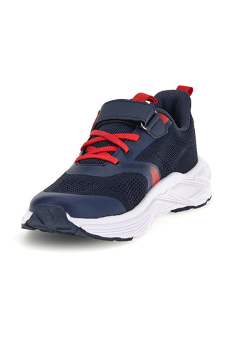 Blaue Schuhe mit Riemchen von Diadora Snipe 4 JR