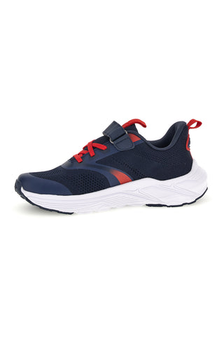 Blaue Schuhe mit Riemchen von Diadora Snipe 4 JR
