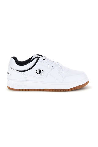 Sneakers Bianche con Suola Caramello Champion RD 18 Low