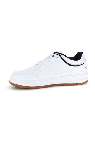 Sneakers Bianche con Suola Caramello Champion RD 18 Low