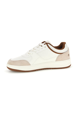 Sneakers bianche con dettagli marroni Champion RD18 Low S