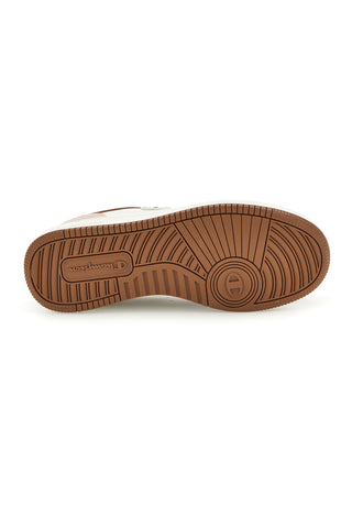 Sneakers bianche con dettagli marroni Champion RD18 Low S