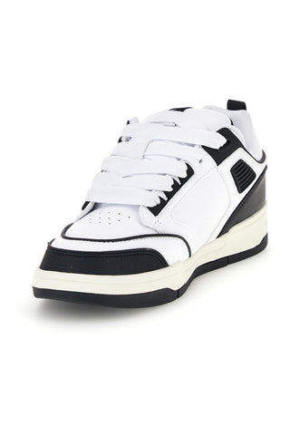Sneakers bianche e nere stile basket Champion RD18 Heritage SK8