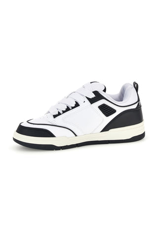 Sneakers bianche e nere stile basket Champion RD18 Heritage SK8