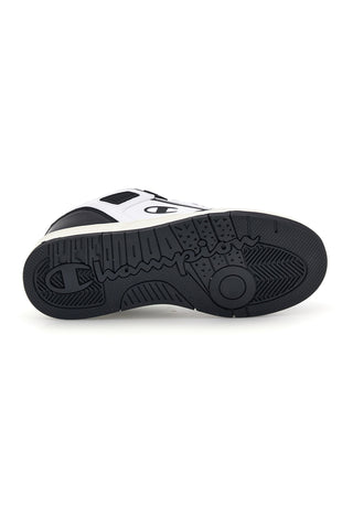Sneakers bianche e nere stile basket Champion RD18 Heritage SK8