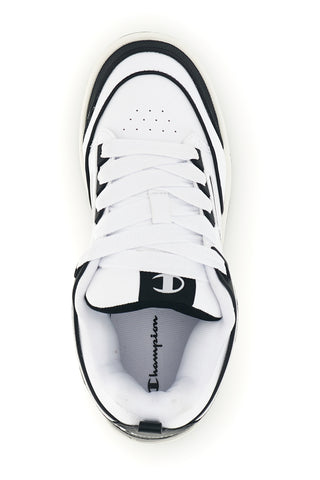 Sneakers bianche e nere stile basket Champion RD18 Heritage SK8