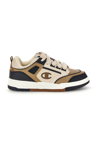 Sneakers beige e blu stile basket Champion RD18 Heritage SK8