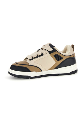 Sneakers beige e blu stile basket Champion RD18 Heritage SK8