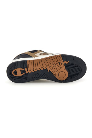 Sneakers beige e blu stile basket Champion RD18 Heritage SK8