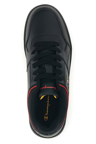 Sneakers nere basse con logo rosso e giallo Champion RD18 Logo