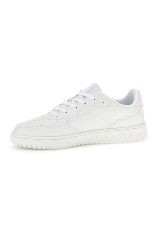 Sneakers Bianche con Logo in Tono Champion RS25