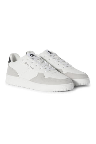 Weiße Sneaker mit grauen Einsätzen Champion RS25