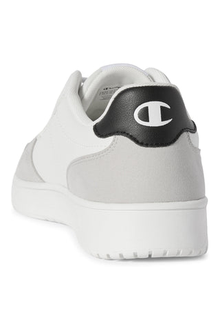 Weiße Sneaker mit grauen Einsätzen Champion RS25