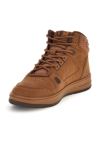 Sneakers alte marroni con logo laterale Champion RD18 WTR MID