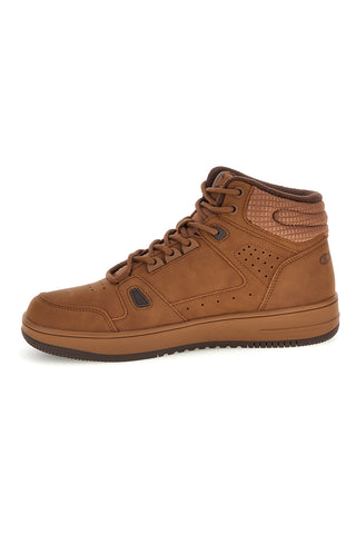 Sneakers alte marroni con logo laterale Champion RD18 WTR MID