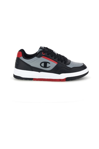 Sneakers grigie e nere con dettagli rossi Champion RD18 Heritage Perf Low