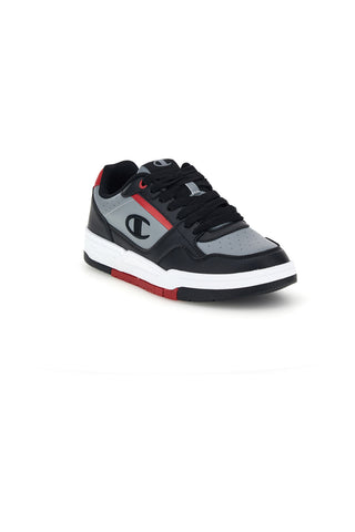 Sneakers grigie e nere con dettagli rossi Champion RD18 Heritage Perf Low