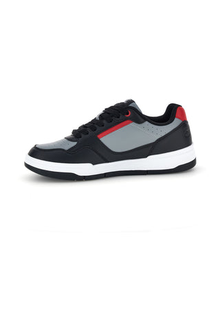 Sneakers grigie e nere con dettagli rossi Champion RD18 Heritage Perf Low
