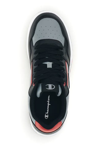 Sneakers grigie e nere con dettagli rossi Champion RD18 Heritage Perf Low