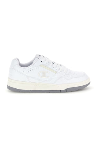 Sneakers bianche con inserti panna e suola grigia Champion RD18 Heritage Perf Low