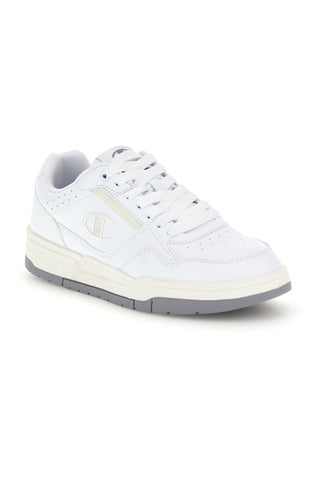 Sneakers bianche con inserti panna e suola grigia Champion RD18 Heritage Perf Low