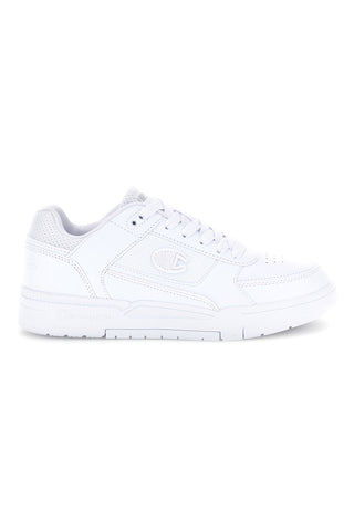 Sneakers bianche stile basket con logo in tinta Champion RD18 Heritage Low