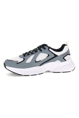 Sneakers bianche e grigie in mesh Champion RT25 MESH