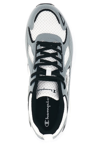 Sneakers bianche e grigie in mesh Champion RT25 MESH