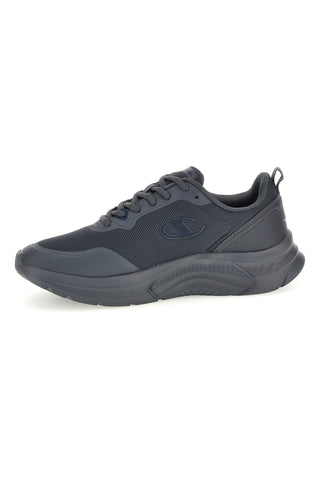 Sneakers grigie in tessuto mesh tinta unita Champion Wlk Pro