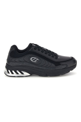 Sneakers nere stile running con inserto argento Champion Eagle Run