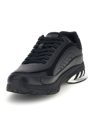 Sneakers nere stile running con inserto argento Champion Eagle Run