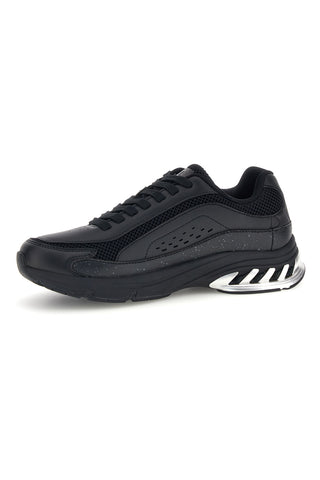 Sneakers nere stile running con inserto argento Champion Eagle Run