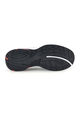 Sneakers bianche stile running con inserto rosso Champion Eagle Run