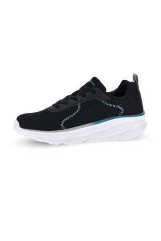 Schwarze Sneaker mit hellblauen Details Champion HRO J B GS Low Cut Shoe