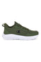 Militärgrüne Sneaker aus Mesh Champion Fuze U GS Low Cut