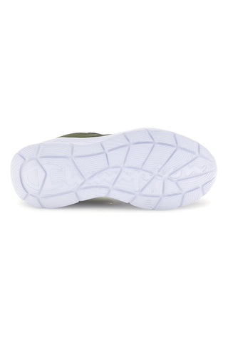 Militärgrüne Sneaker aus Mesh Champion Fuze U GS Low Cut