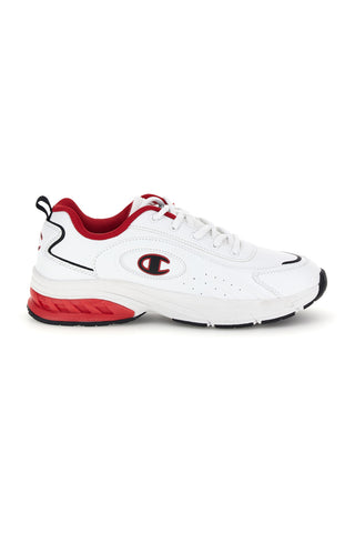 Weiße Sportschuhe mit roten Details Champion Eagle Run U GS