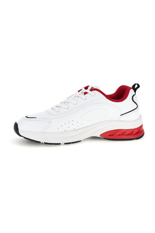 Weiße Sportschuhe mit roten Details Champion Eagle Run U GS