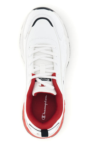 Weiße Sportschuhe mit roten Details Champion Eagle Run U GS