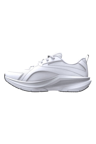 Weiße, dämpfende Laufschuhe von Under Armour: UA Assert 11