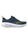 Scarpe da running blu navy con dettagli giallo lime Under armour Bgs Surge 5