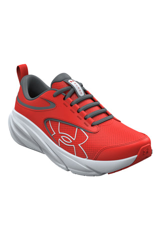 Scarpe da running rosse con dettagli grigi Under armour Bgs Surge 5