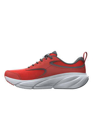 Scarpe da running rosse con dettagli grigi Under armour Bgs Surge 5
