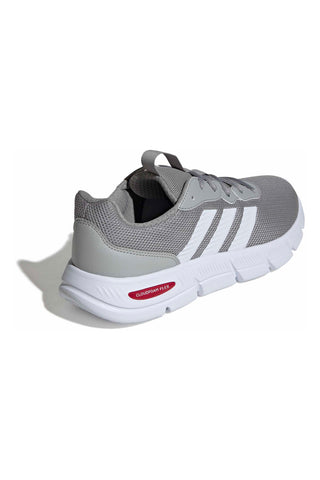 Graue Sneaker aus Mesh mit breitem Fußbett und Arch Rise Adidas Cloudfoam Flex