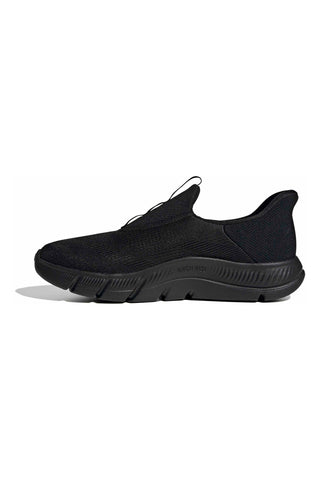 Scarpe walking da camminata nere con pianta larga Cloudfoam e Archrise Adidas Cloudfoam Flex Lounge