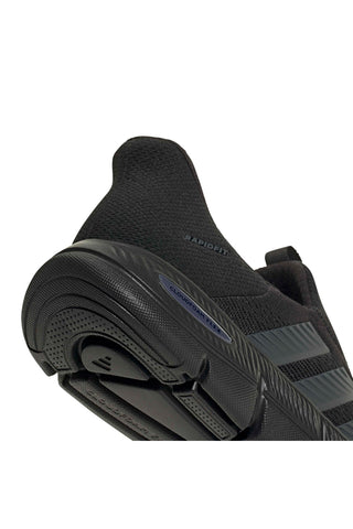 Scarpe walking da camminata nere con pianta larga Cloudfoam e Archrise Adidas Cloudfoam Flex Lounge