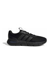 Schwarze Sneaker aus der Walking-Kollektion Adidas Cloudfoam Flex Laces