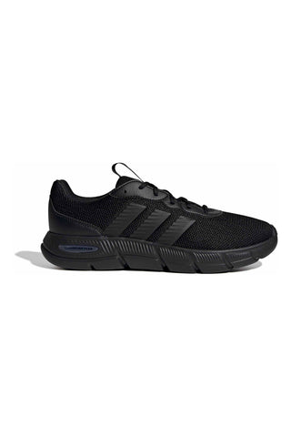 Schwarze Sneaker aus der Walking-Kollektion Adidas Cloudfoam Flex Laces